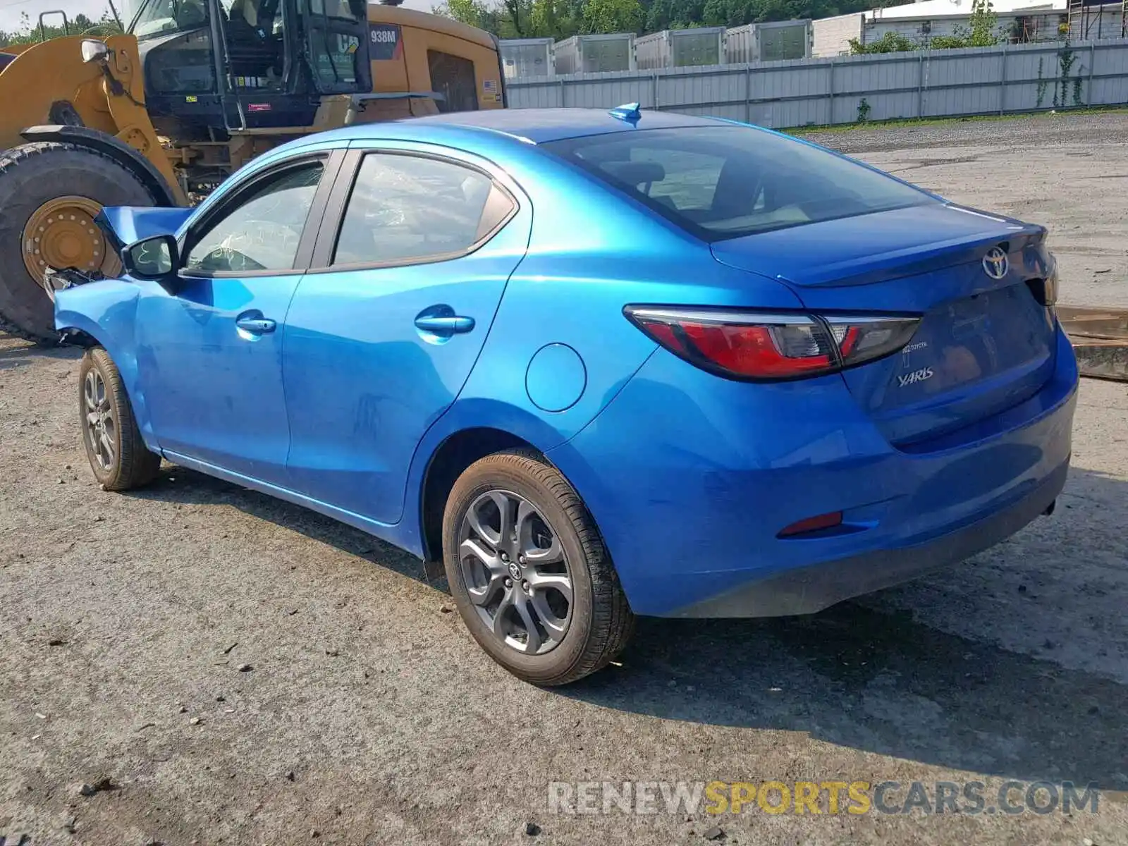 3 Photograph of a damaged car 3MYDLBYV0KY505597 TOYOTA YARIS 2019