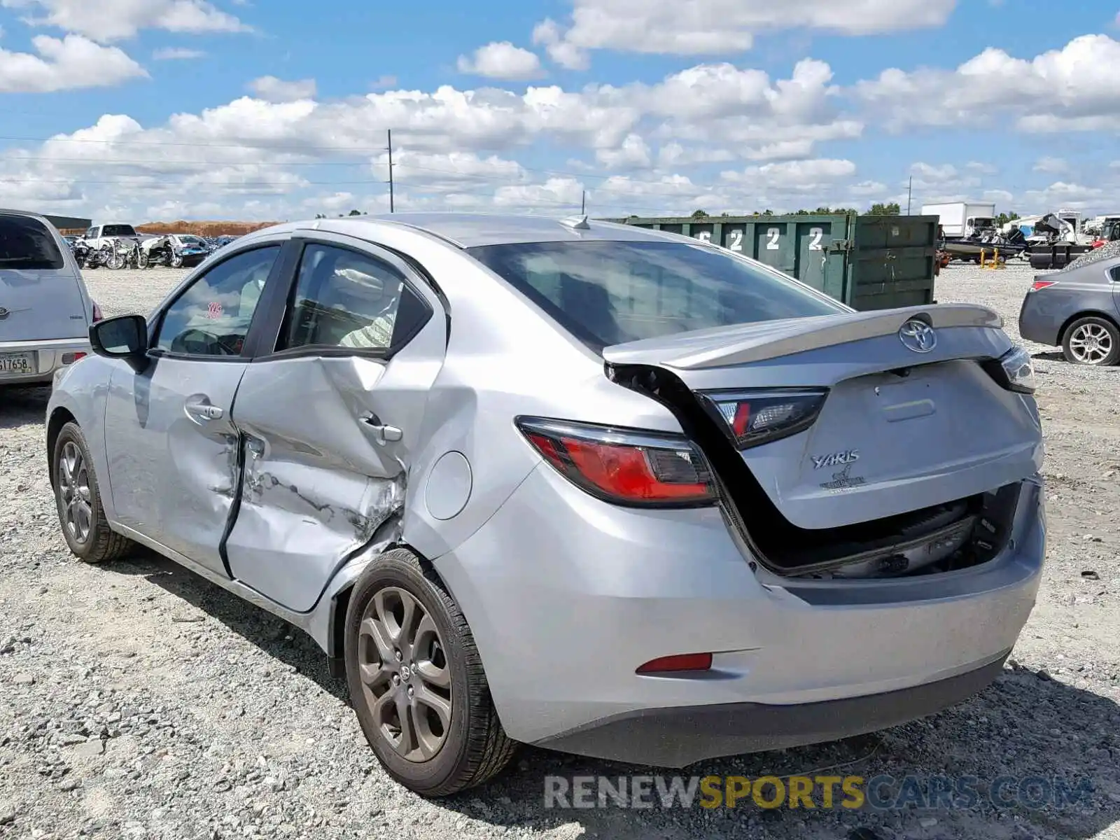 3 Photograph of a damaged car 3MYDLBYV0KY506166 TOYOTA YARIS 2019