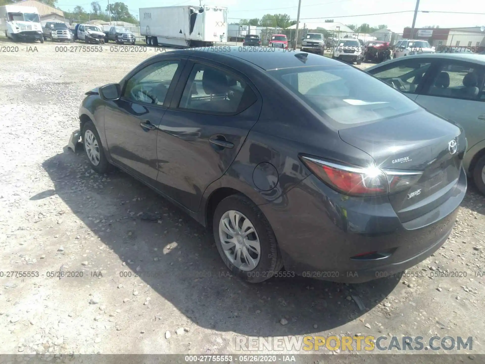 3 Photograph of a damaged car 3MYDLBYV0KY507222 TOYOTA YARIS 2019