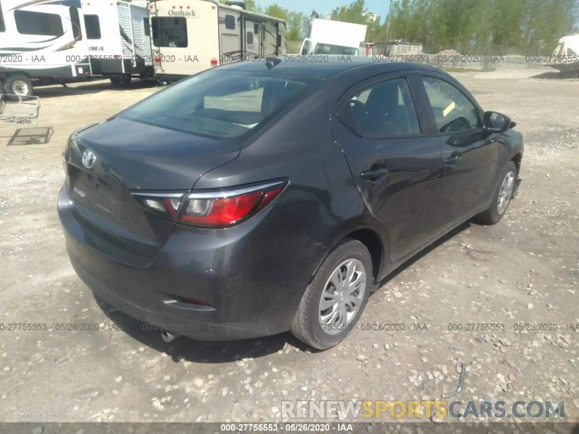 4 Фотография поврежденного автомобиля 3MYDLBYV0KY507222 TOYOTA YARIS 2019