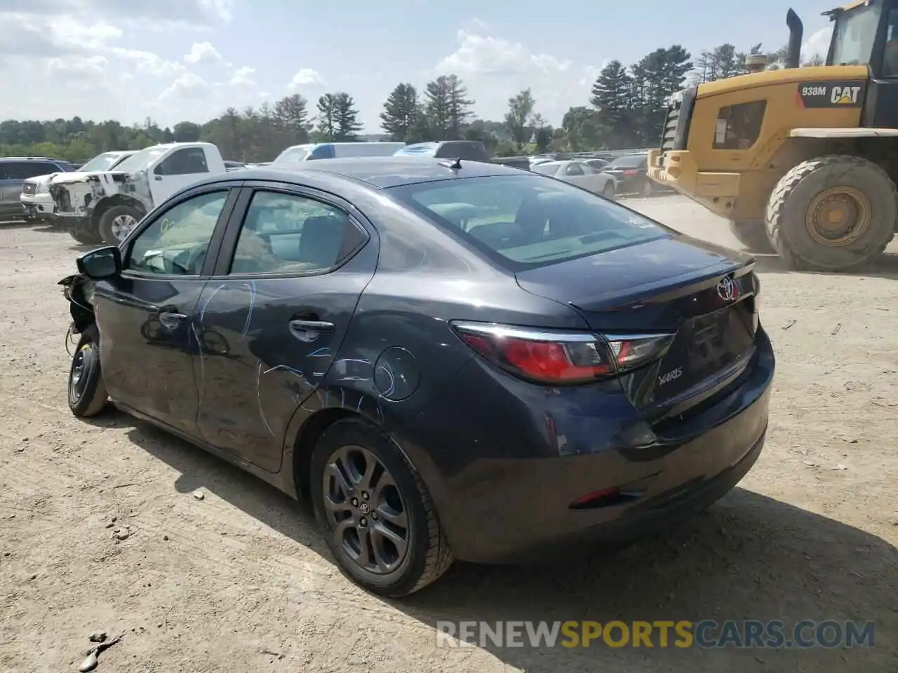 3 Photograph of a damaged car 3MYDLBYV0KY508693 TOYOTA YARIS 2019