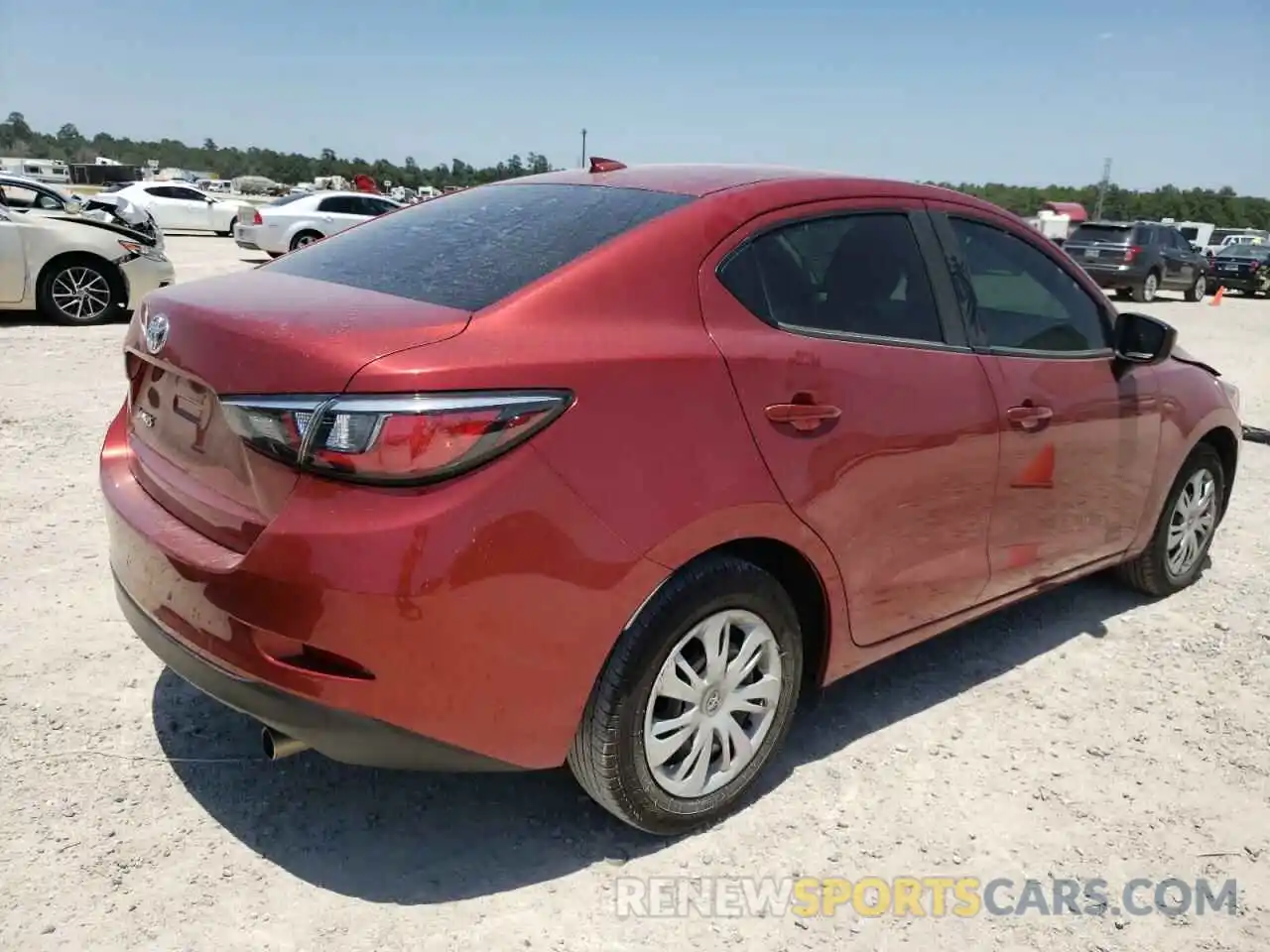 4 Photograph of a damaged car 3MYDLBYV0KY509441 TOYOTA YARIS 2019