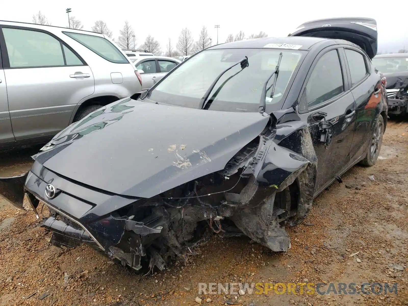 2 Photograph of a damaged car 3MYDLBYV0KY509665 TOYOTA YARIS 2019