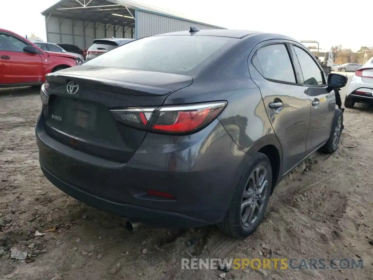 4 Photograph of a damaged car 3MYDLBYV0KY510248 TOYOTA YARIS 2019