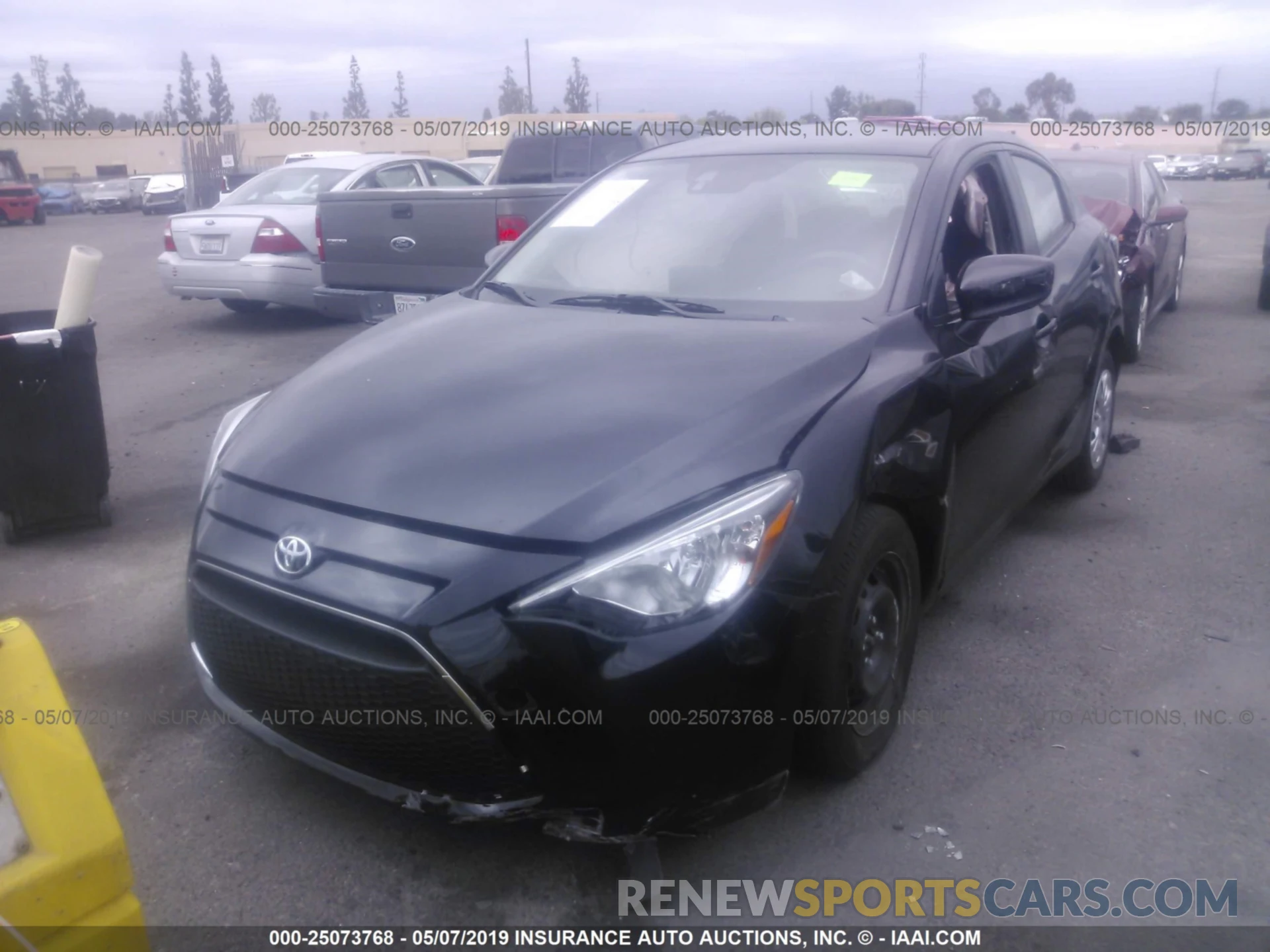 2 Photograph of a damaged car 3MYDLBYV0KY510637 TOYOTA YARIS 2019