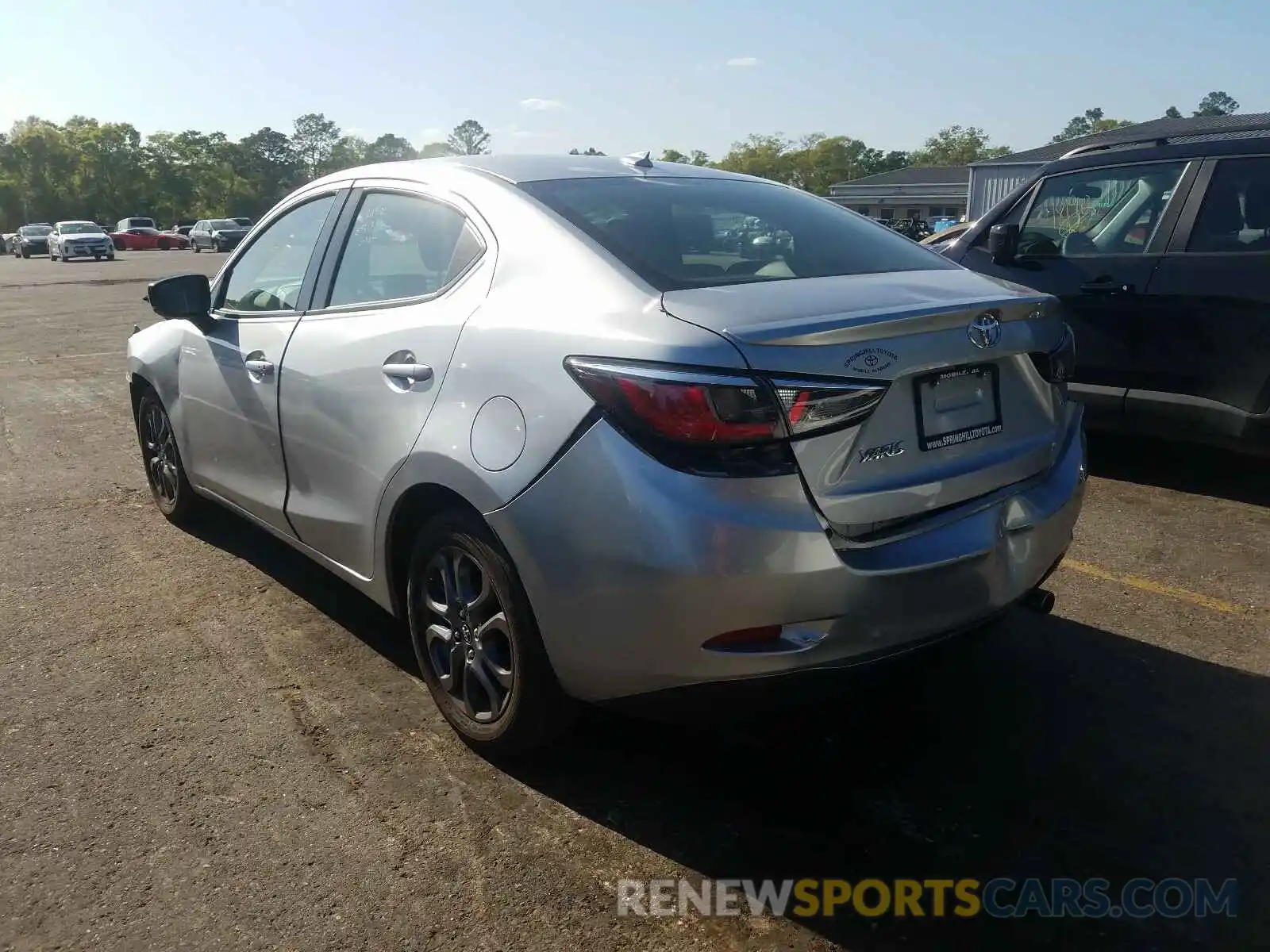 3 Photograph of a damaged car 3MYDLBYV0KY510802 TOYOTA YARIS 2019