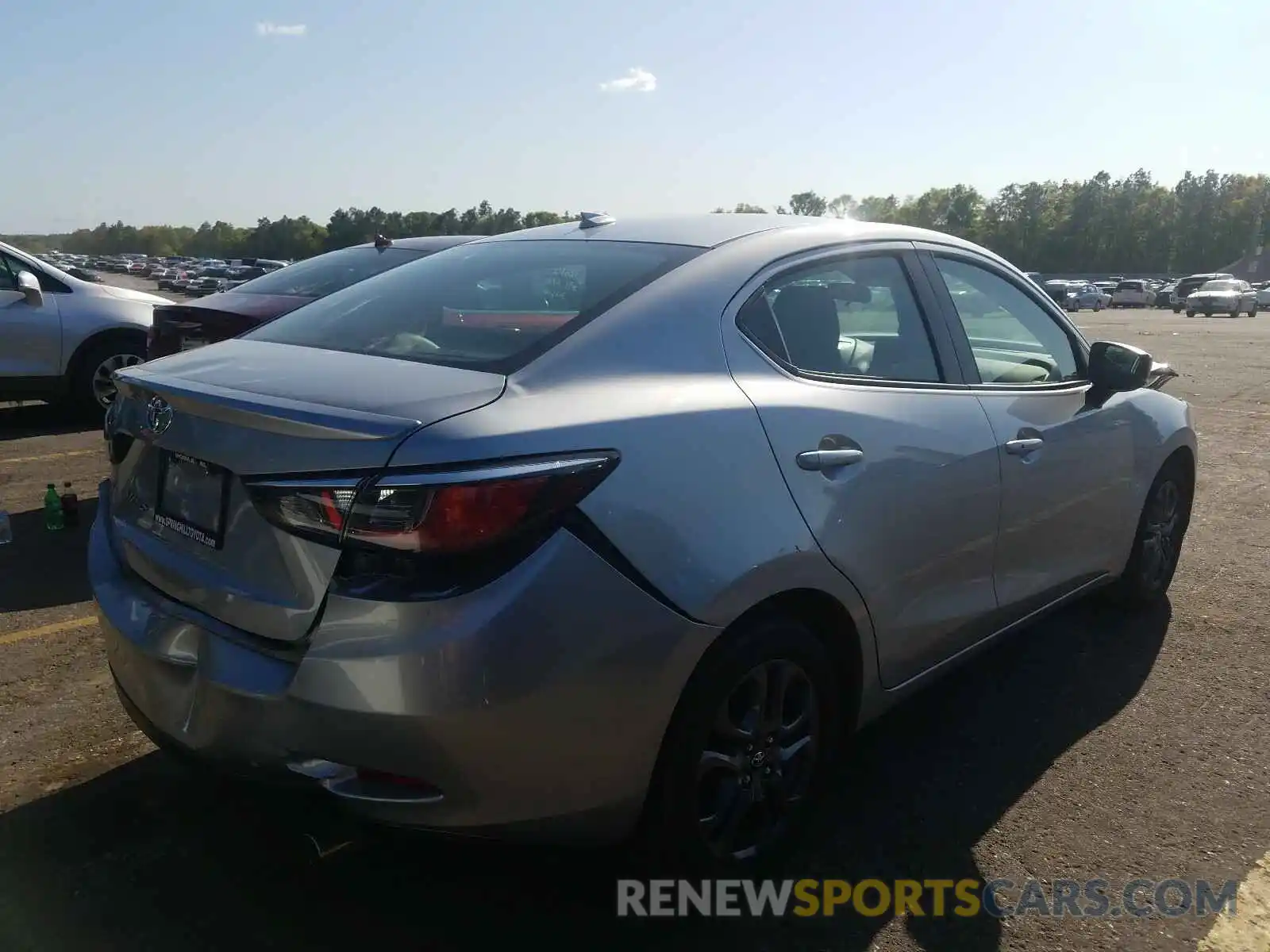 4 Photograph of a damaged car 3MYDLBYV0KY510802 TOYOTA YARIS 2019