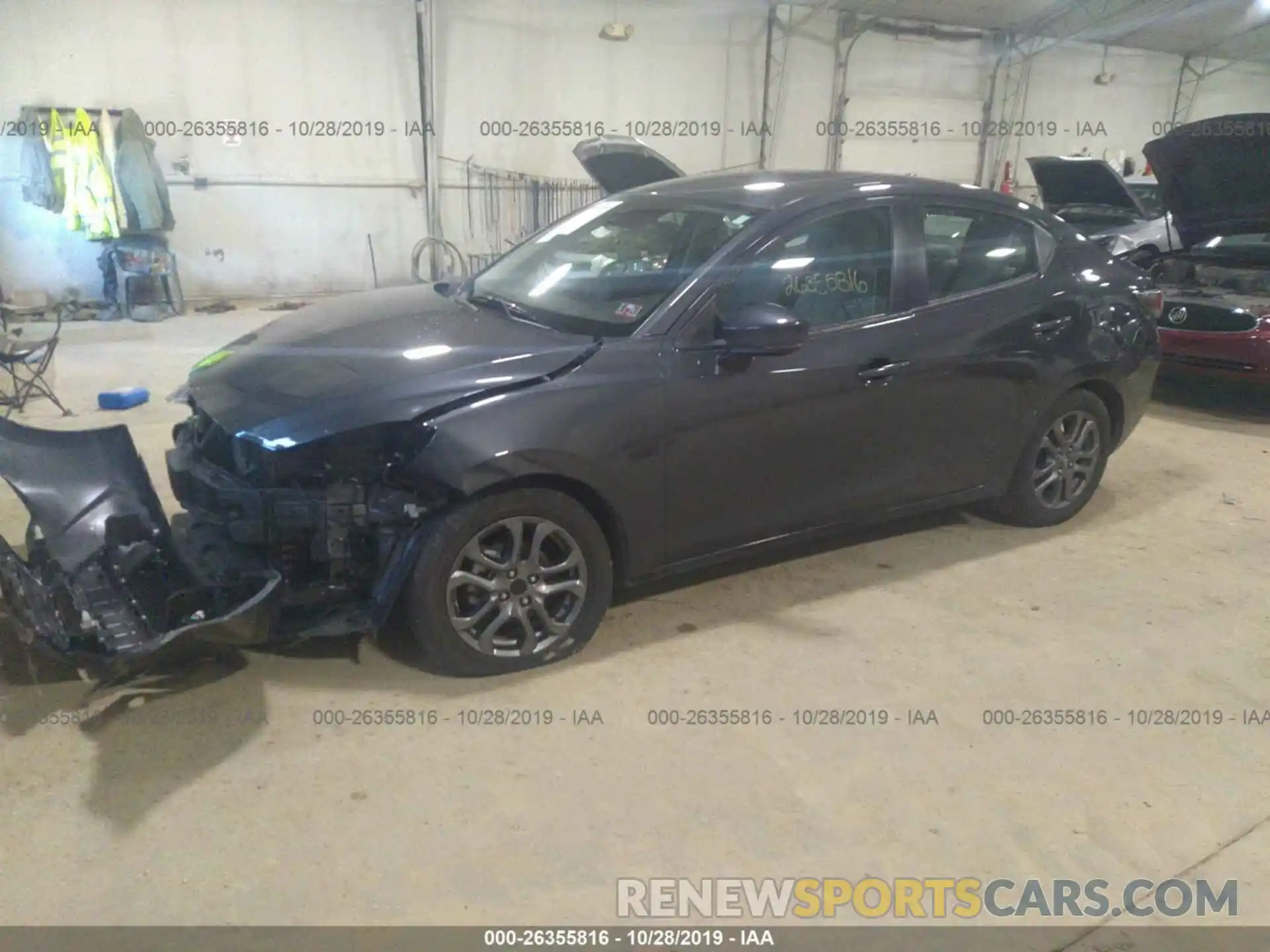 2 Photograph of a damaged car 3MYDLBYV0KY511268 TOYOTA YARIS 2019