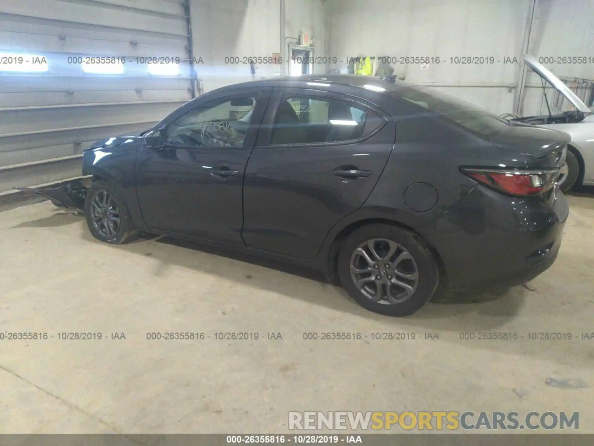 3 Photograph of a damaged car 3MYDLBYV0KY511268 TOYOTA YARIS 2019