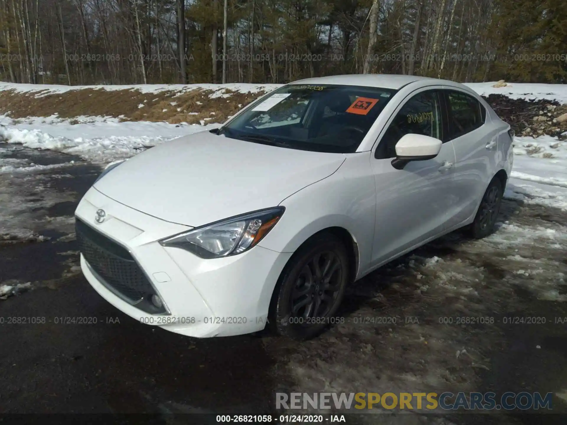 2 Photograph of a damaged car 3MYDLBYV0KY511870 TOYOTA YARIS 2019