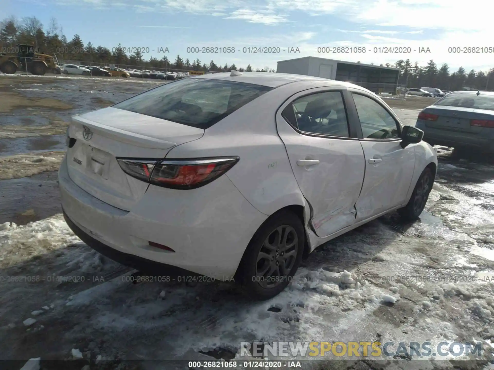 4 Фотография поврежденного автомобиля 3MYDLBYV0KY511870 TOYOTA YARIS 2019