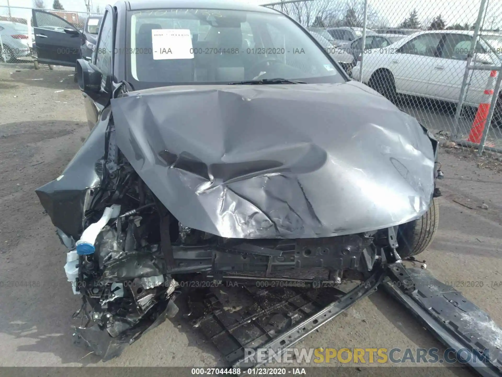 6 Photograph of a damaged car 3MYDLBYV0KY511920 TOYOTA YARIS 2019