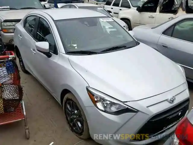 1 Photograph of a damaged car 3MYDLBYV0KY513389 TOYOTA YARIS 2019