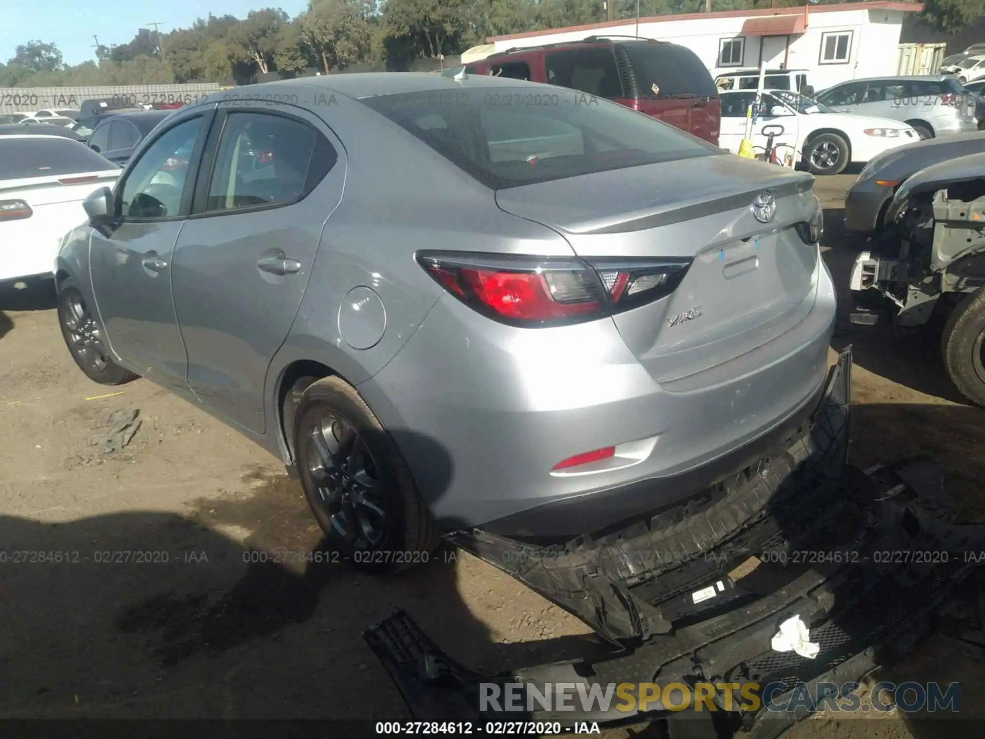 3 Photograph of a damaged car 3MYDLBYV0KY513442 TOYOTA YARIS 2019