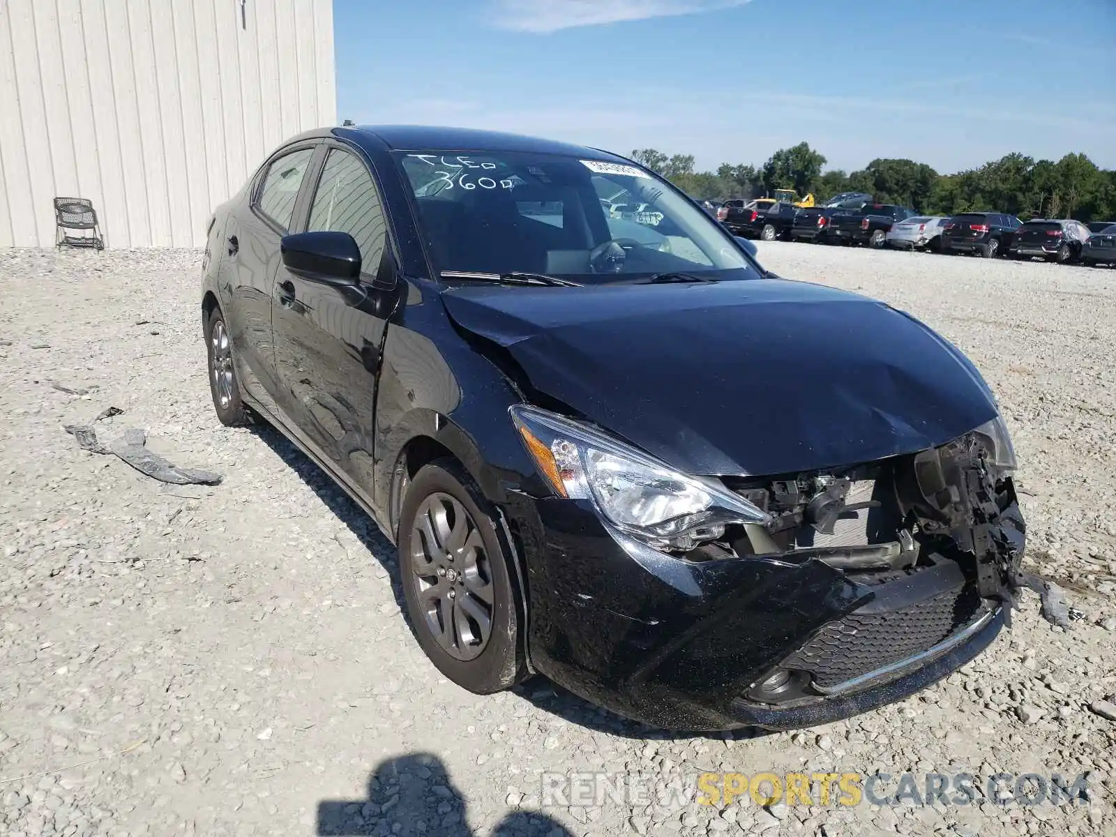 1 Photograph of a damaged car 3MYDLBYV0KY514140 TOYOTA YARIS 2019