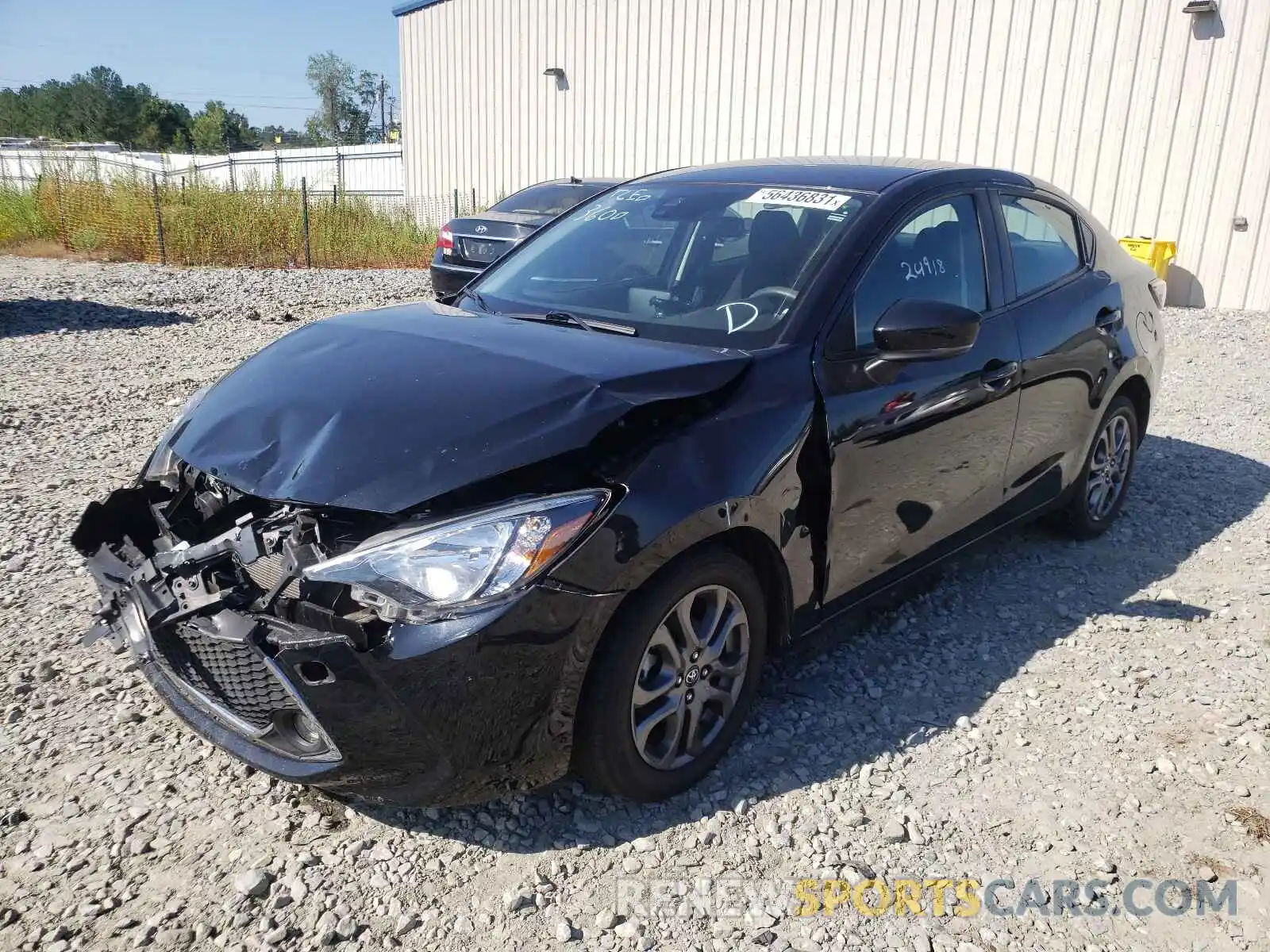 2 Photograph of a damaged car 3MYDLBYV0KY514140 TOYOTA YARIS 2019