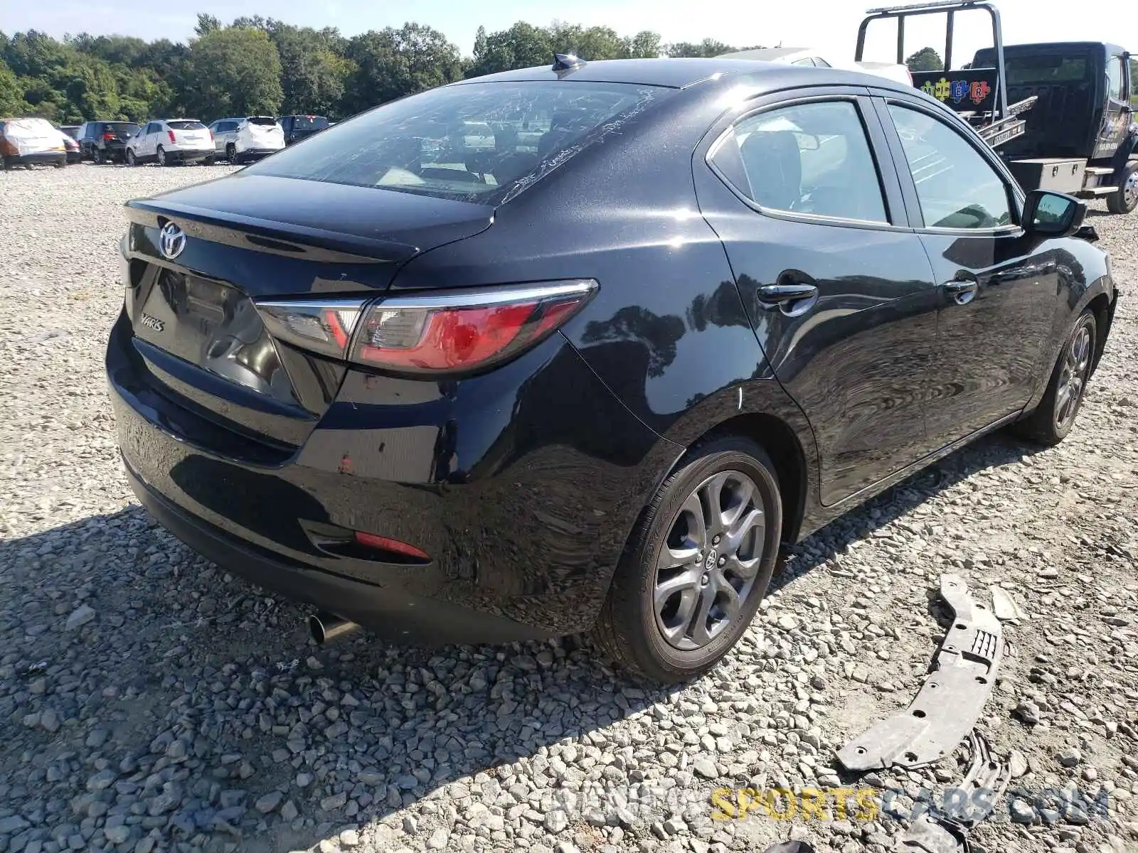 4 Photograph of a damaged car 3MYDLBYV0KY514140 TOYOTA YARIS 2019