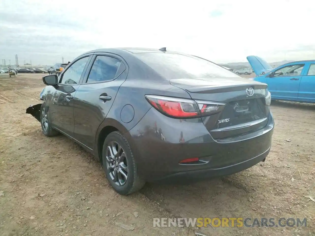 3 Photograph of a damaged car 3MYDLBYV0KY514297 TOYOTA YARIS 2019