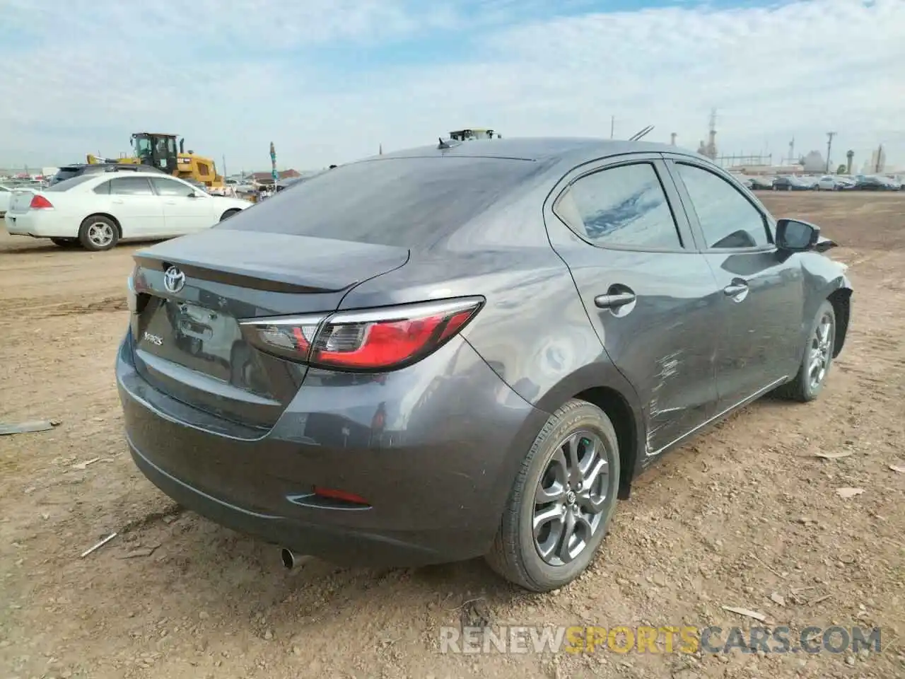 4 Photograph of a damaged car 3MYDLBYV0KY514297 TOYOTA YARIS 2019