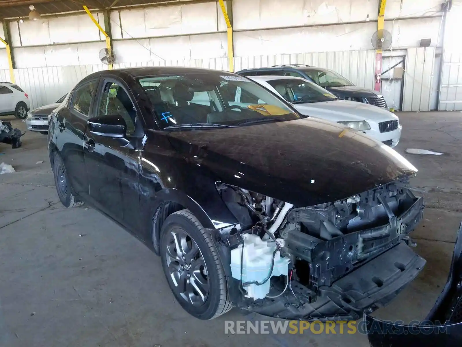 1 Photograph of a damaged car 3MYDLBYV0KY515319 TOYOTA YARIS 2019