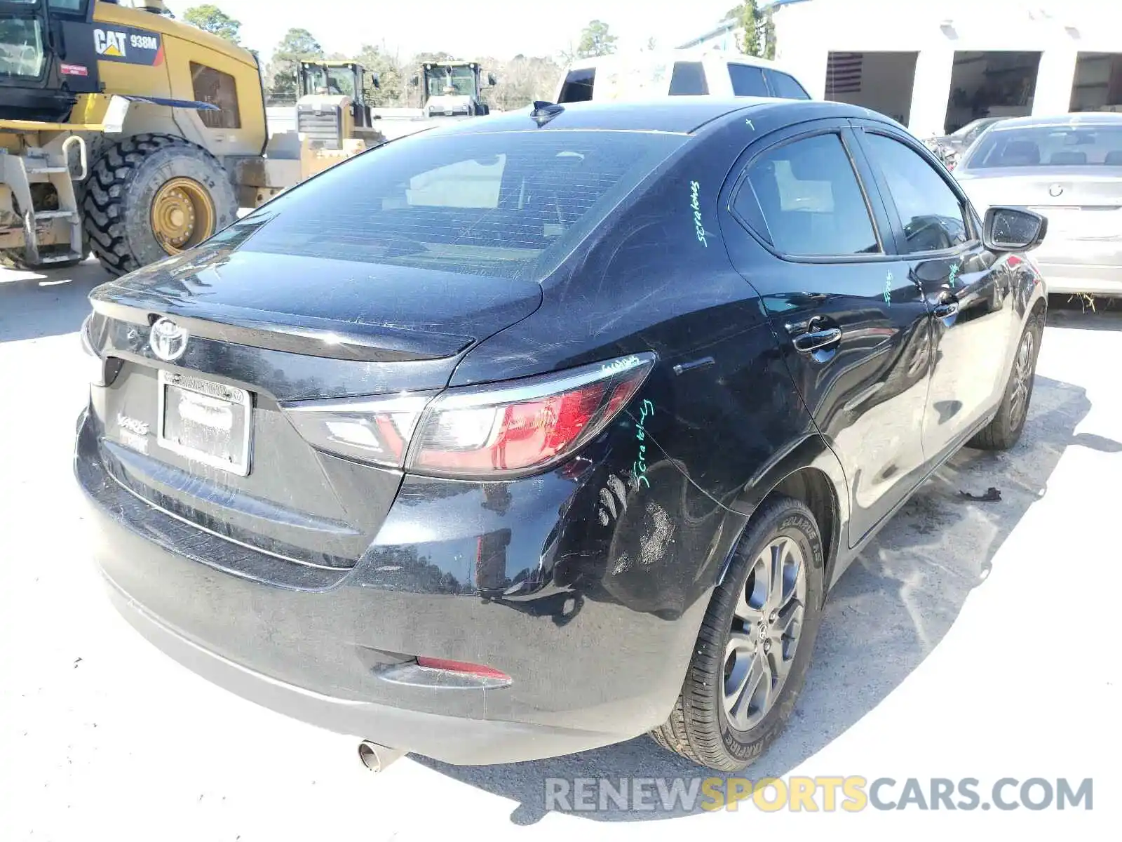 4 Photograph of a damaged car 3MYDLBYV0KY516454 TOYOTA YARIS 2019