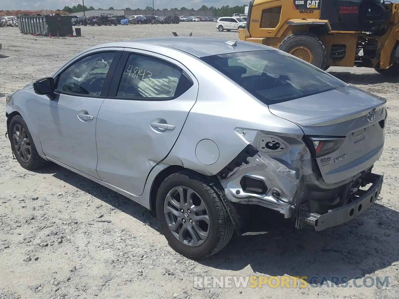 3 Photograph of a damaged car 3MYDLBYV0KY516793 TOYOTA YARIS 2019