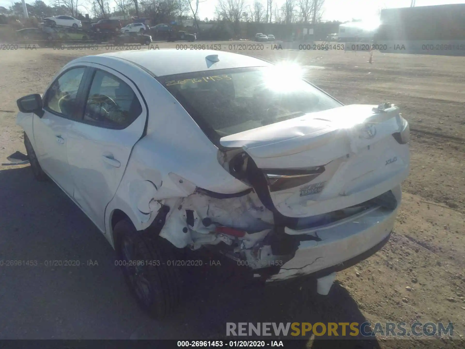 6 Photograph of a damaged car 3MYDLBYV0KY516888 TOYOTA YARIS 2019