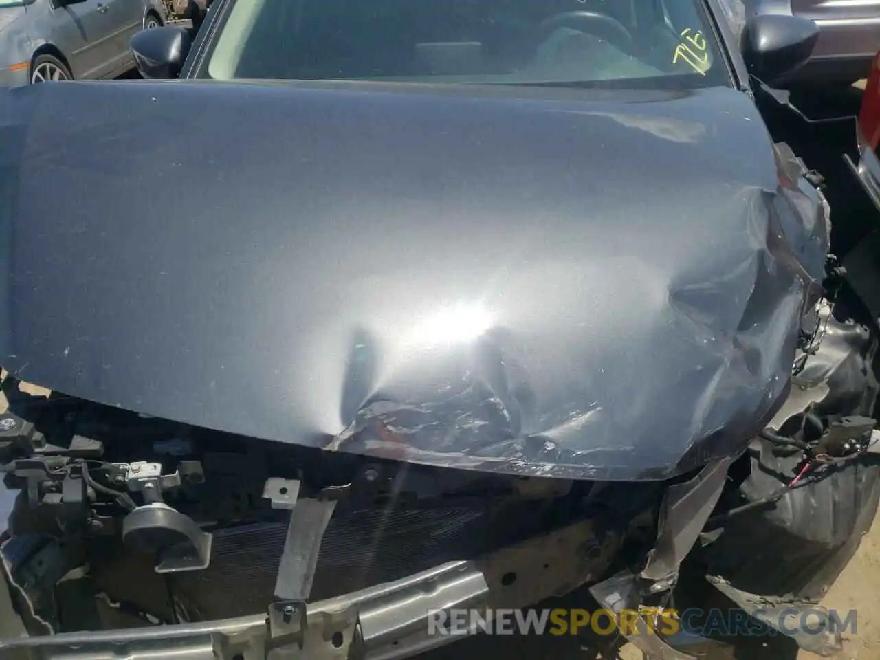 7 Photograph of a damaged car 3MYDLBYV0KY520052 TOYOTA YARIS 2019