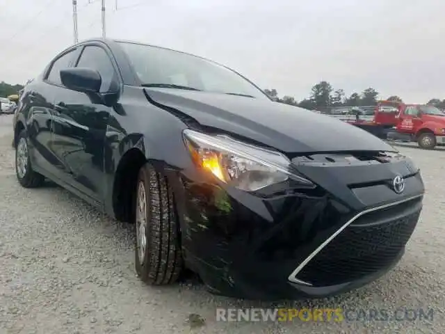 1 Photograph of a damaged car 3MYDLBYV0KY520083 TOYOTA YARIS 2019