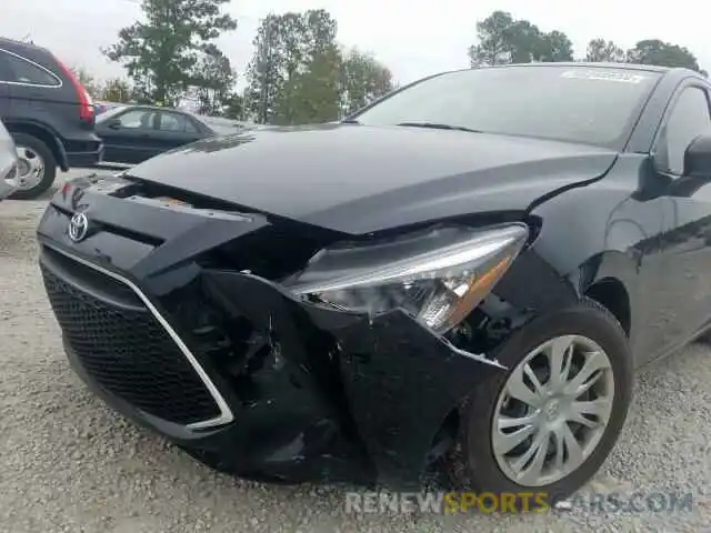 9 Photograph of a damaged car 3MYDLBYV0KY520083 TOYOTA YARIS 2019