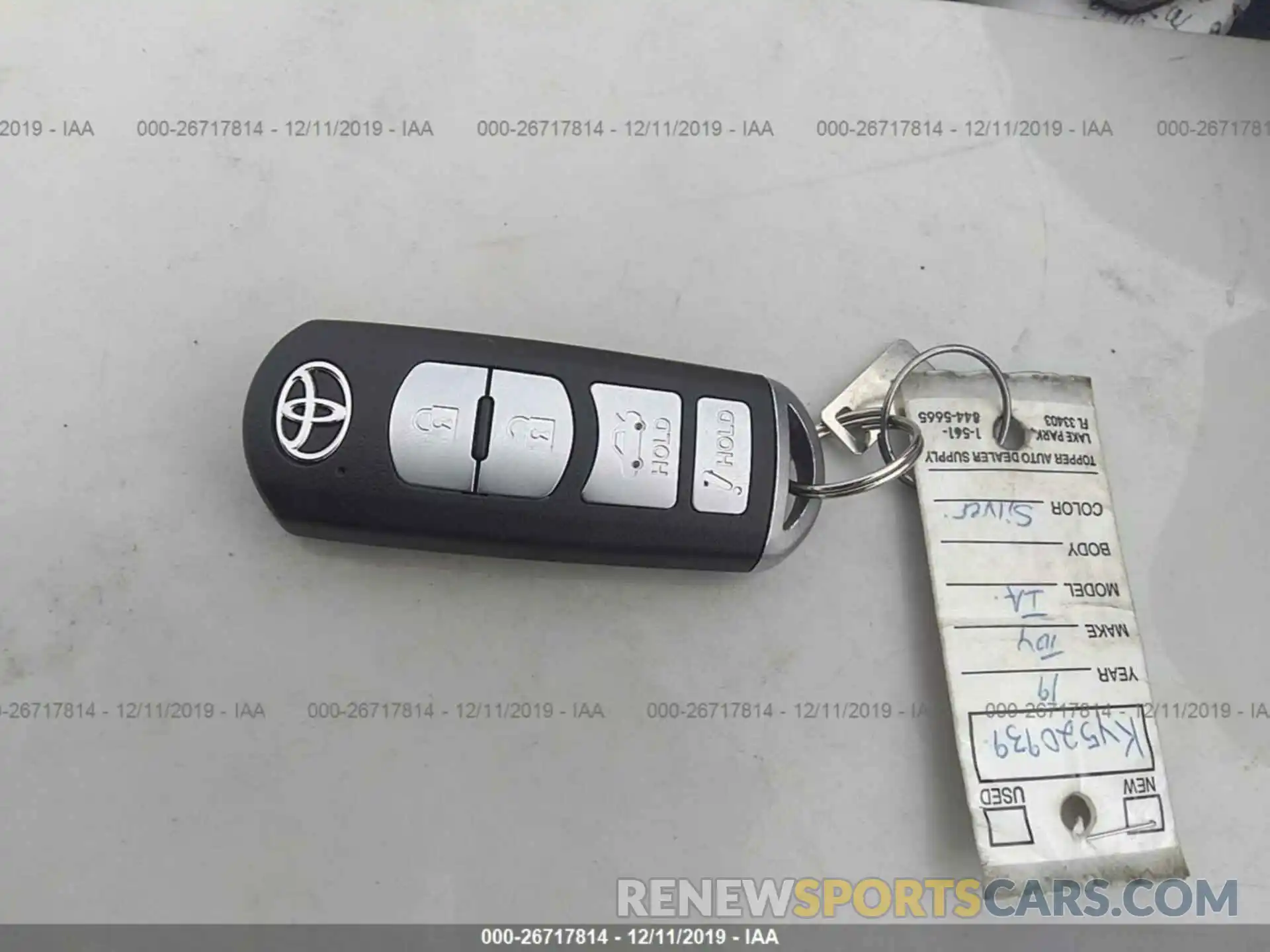 11 Фотография поврежденного автомобиля 3MYDLBYV0KY520939 TOYOTA YARIS 2019