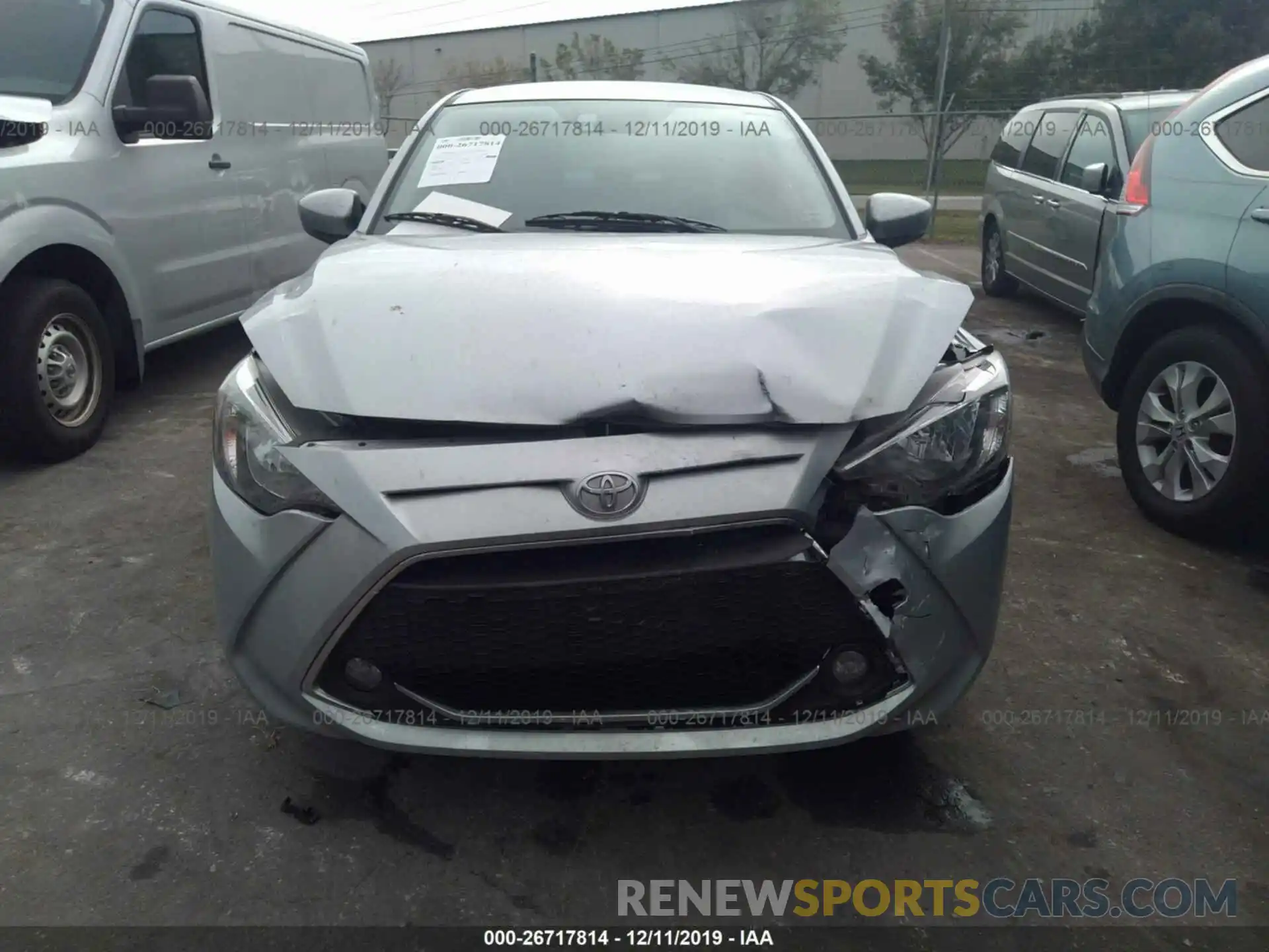 6 Photograph of a damaged car 3MYDLBYV0KY520939 TOYOTA YARIS 2019