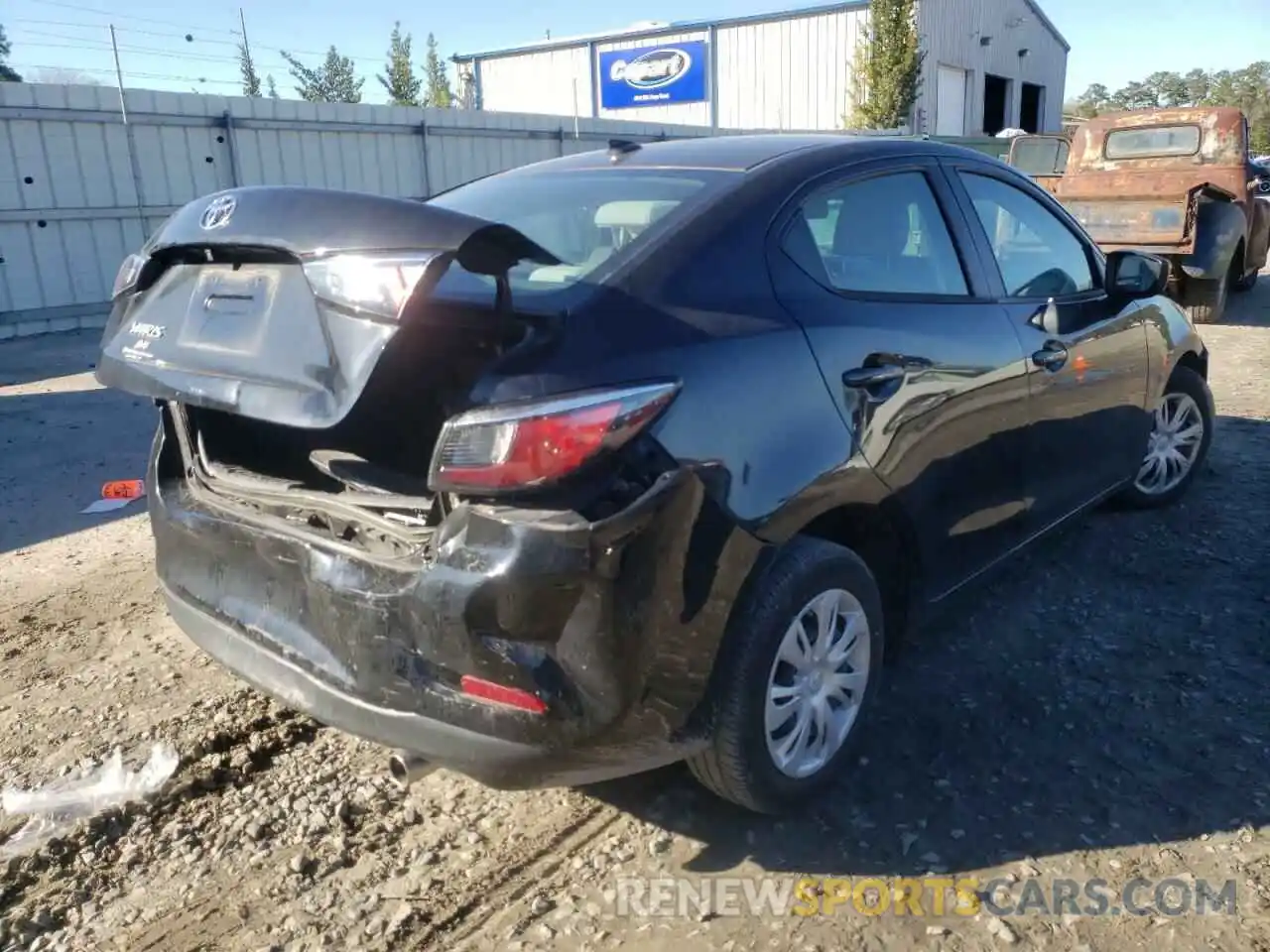 4 Photograph of a damaged car 3MYDLBYV0KY522920 TOYOTA YARIS 2019