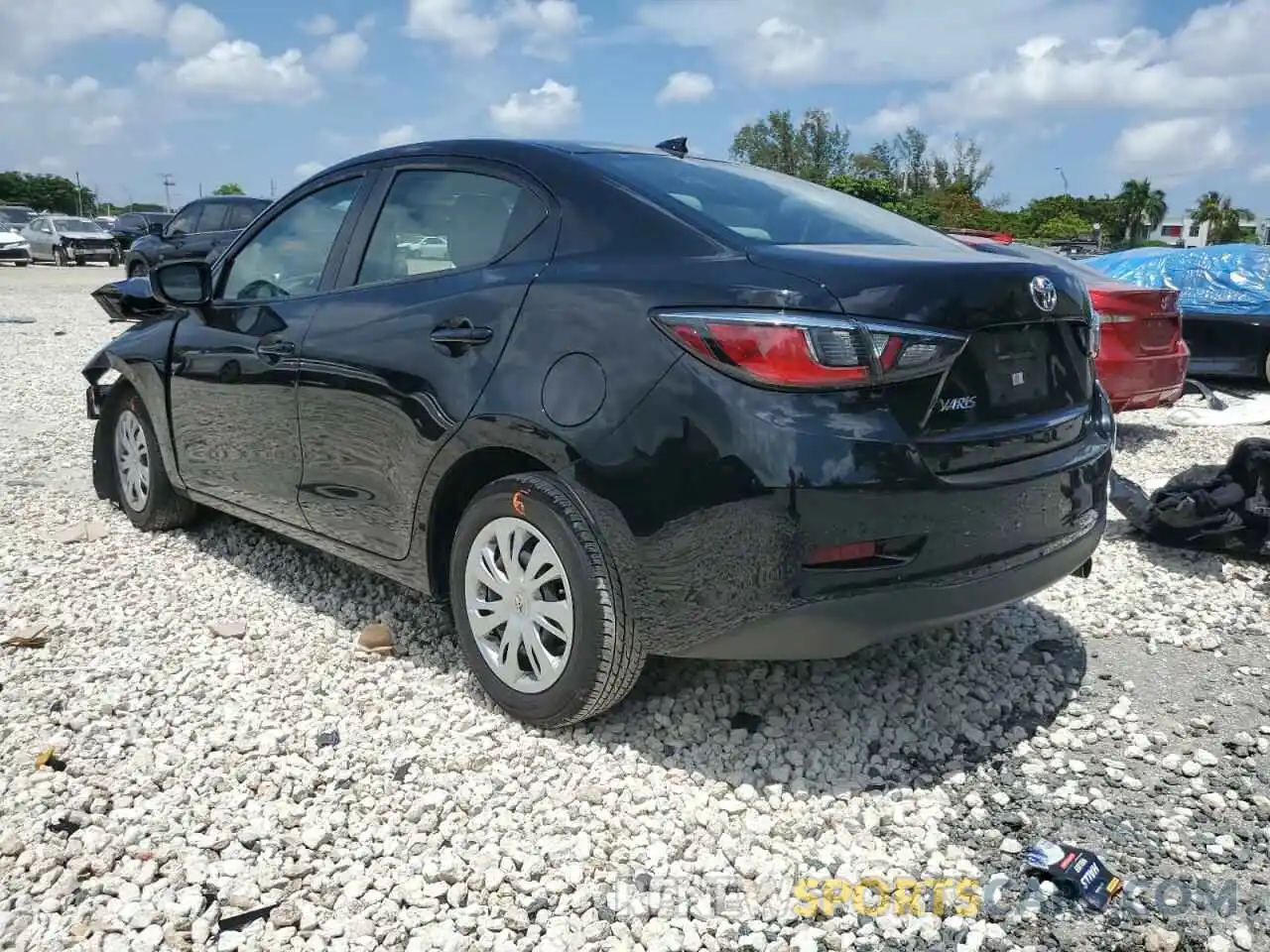 3 Photograph of a damaged car 3MYDLBYV0KY523324 TOYOTA YARIS 2019