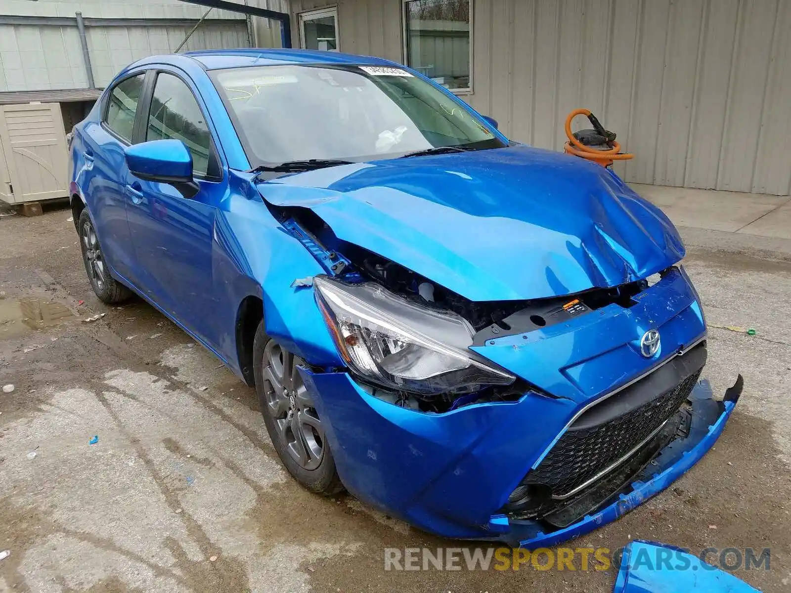 1 Photograph of a damaged car 3MYDLBYV0KY524778 TOYOTA YARIS 2019