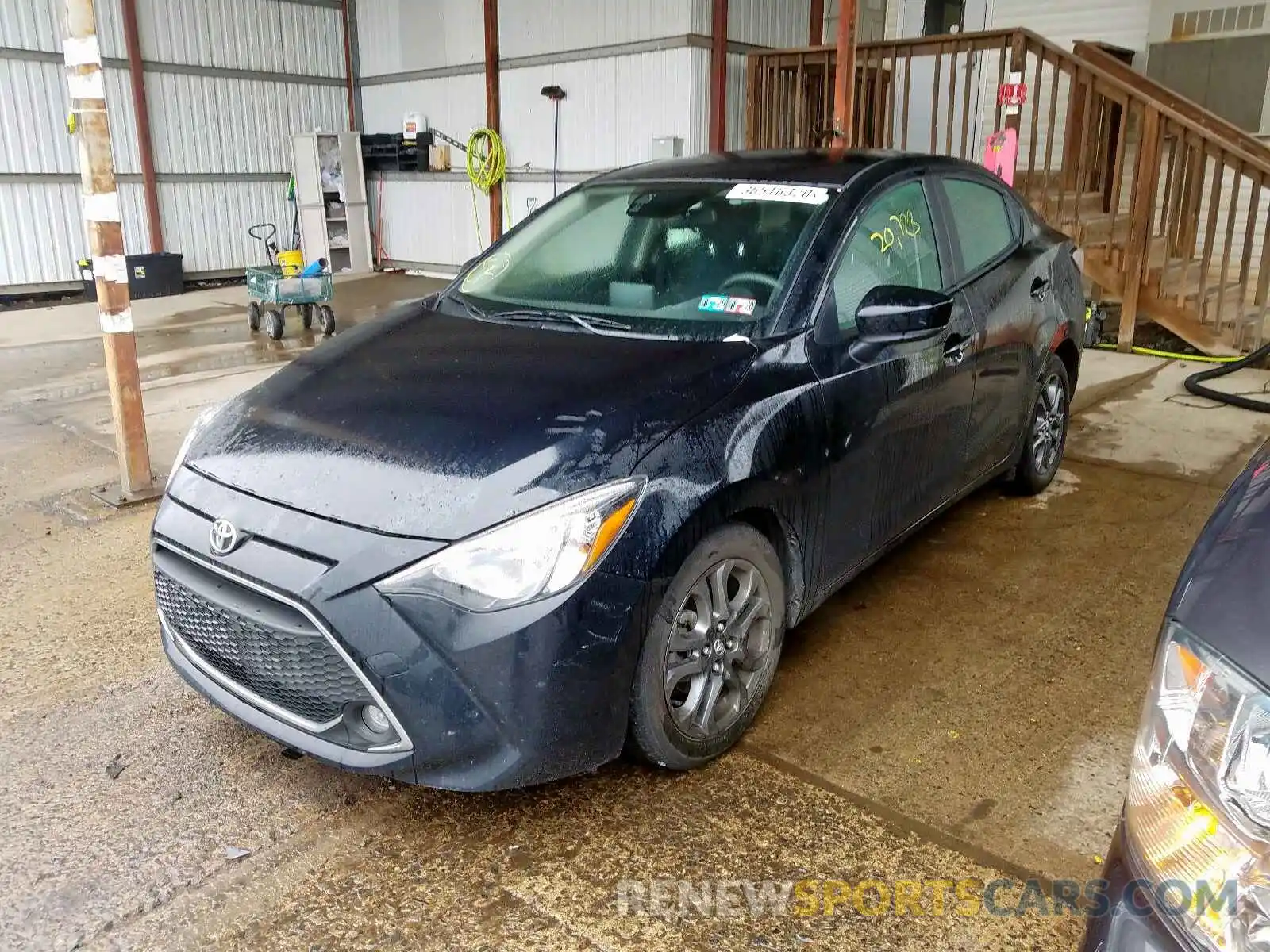 2 Photograph of a damaged car 3MYDLBYV0KY524912 TOYOTA YARIS 2019