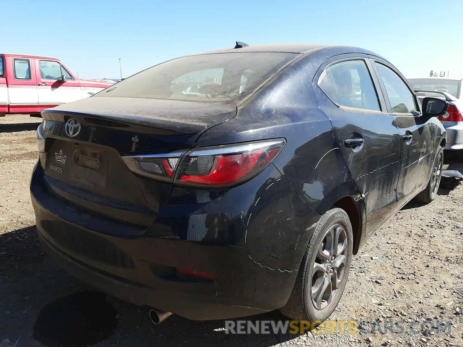 4 Photograph of a damaged car 3MYDLBYV0KY525882 TOYOTA YARIS 2019