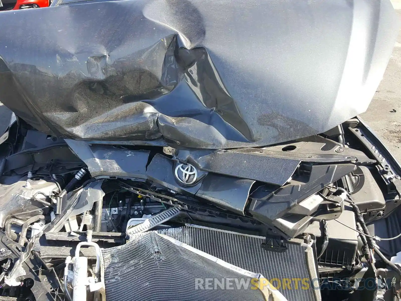 7 Photograph of a damaged car 3MYDLBYV0KY525963 TOYOTA YARIS 2019