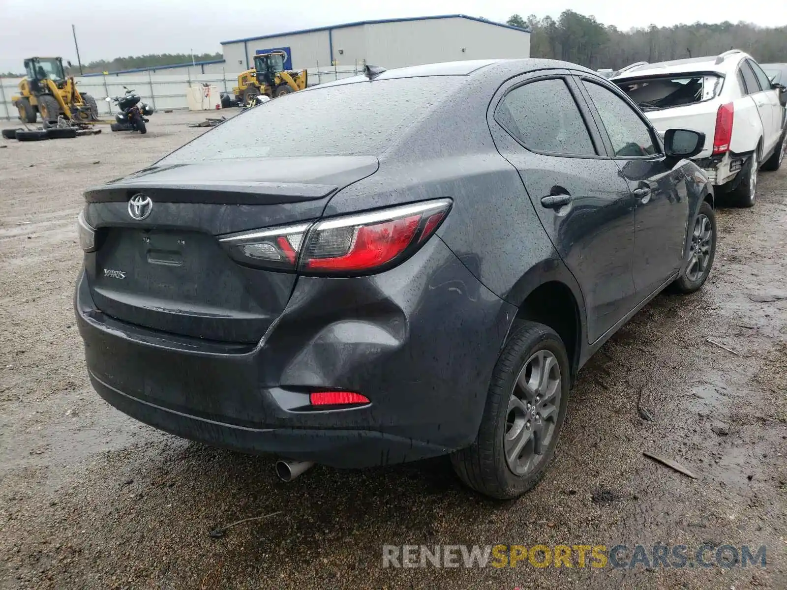 4 Photograph of a damaged car 3MYDLBYV0KY527373 TOYOTA YARIS 2019