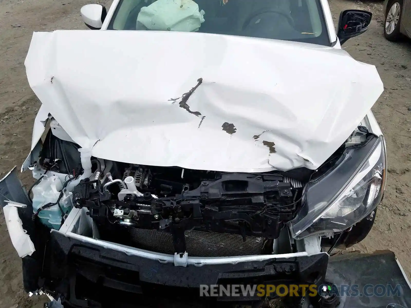 7 Photograph of a damaged car 3MYDLBYV0KY528409 TOYOTA YARIS 2019