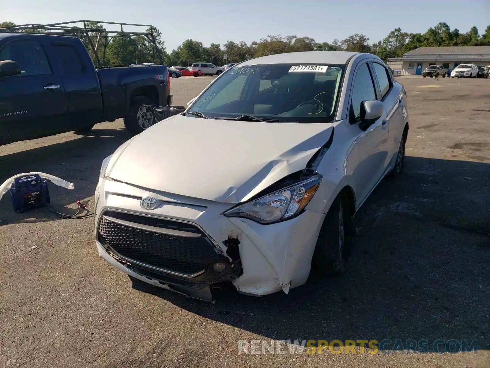 2 Photograph of a damaged car 3MYDLBYV1KY500229 TOYOTA YARIS 2019