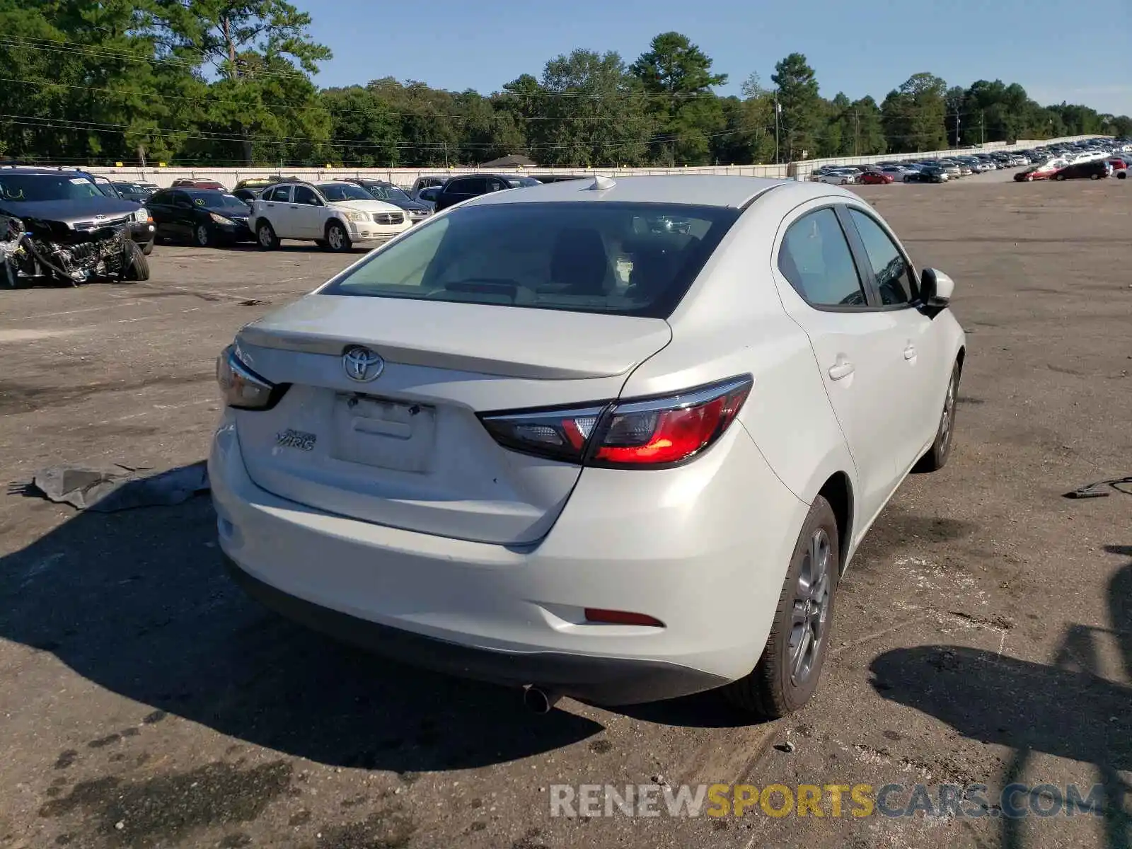 4 Photograph of a damaged car 3MYDLBYV1KY500229 TOYOTA YARIS 2019