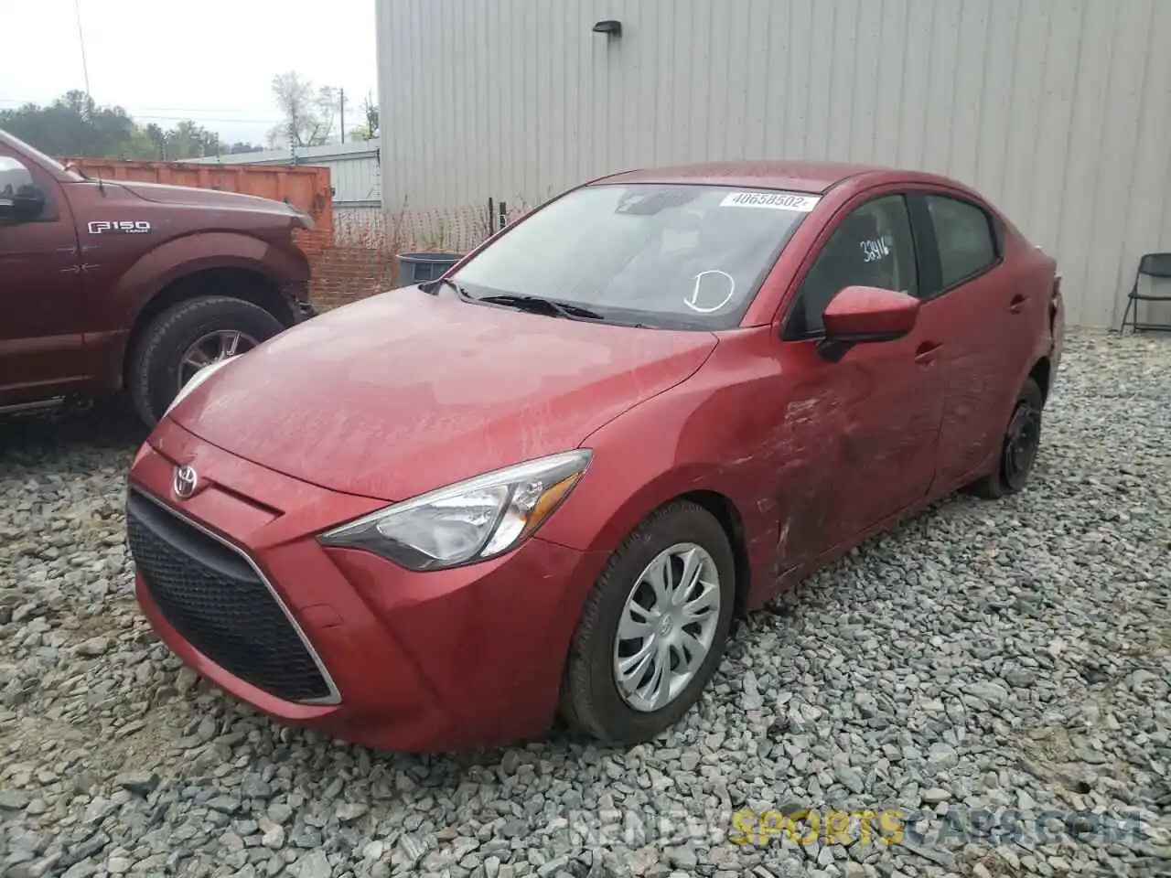 2 Photograph of a damaged car 3MYDLBYV1KY500750 TOYOTA YARIS 2019