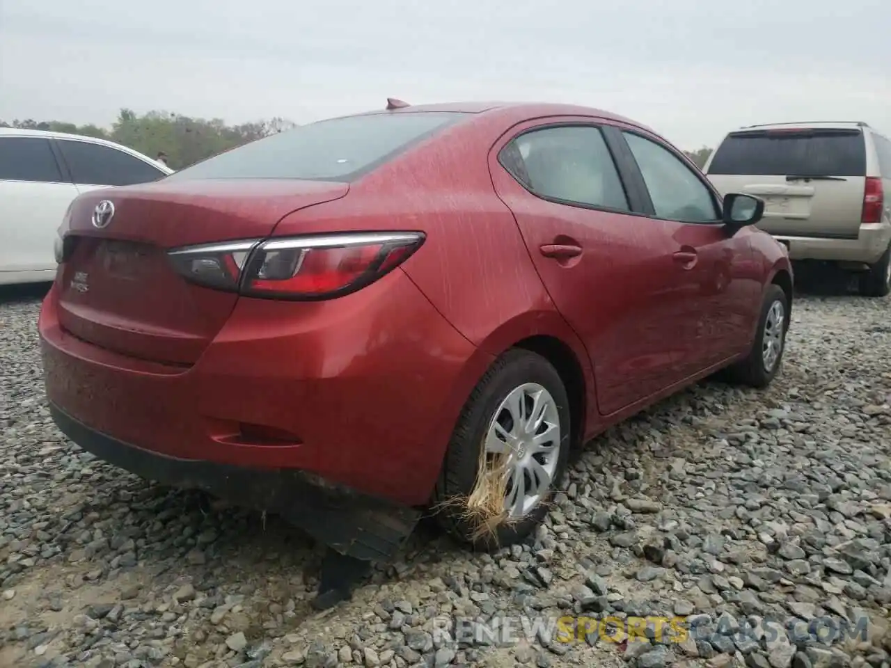 4 Photograph of a damaged car 3MYDLBYV1KY500750 TOYOTA YARIS 2019