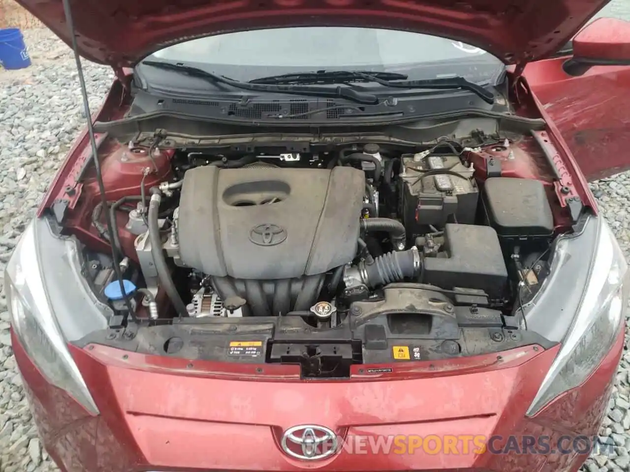 7 Photograph of a damaged car 3MYDLBYV1KY500750 TOYOTA YARIS 2019