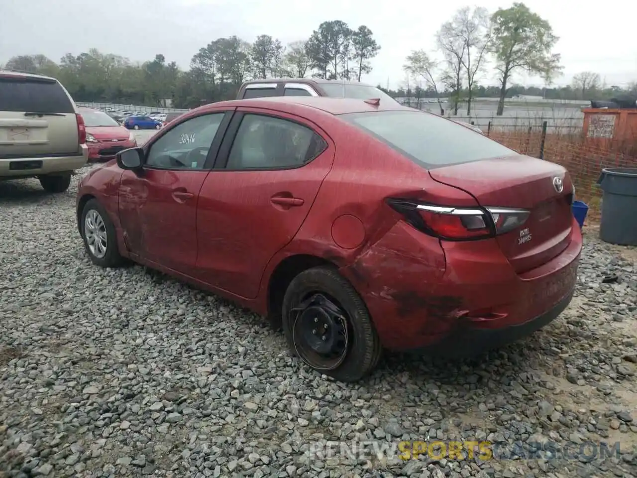 9 Photograph of a damaged car 3MYDLBYV1KY500750 TOYOTA YARIS 2019