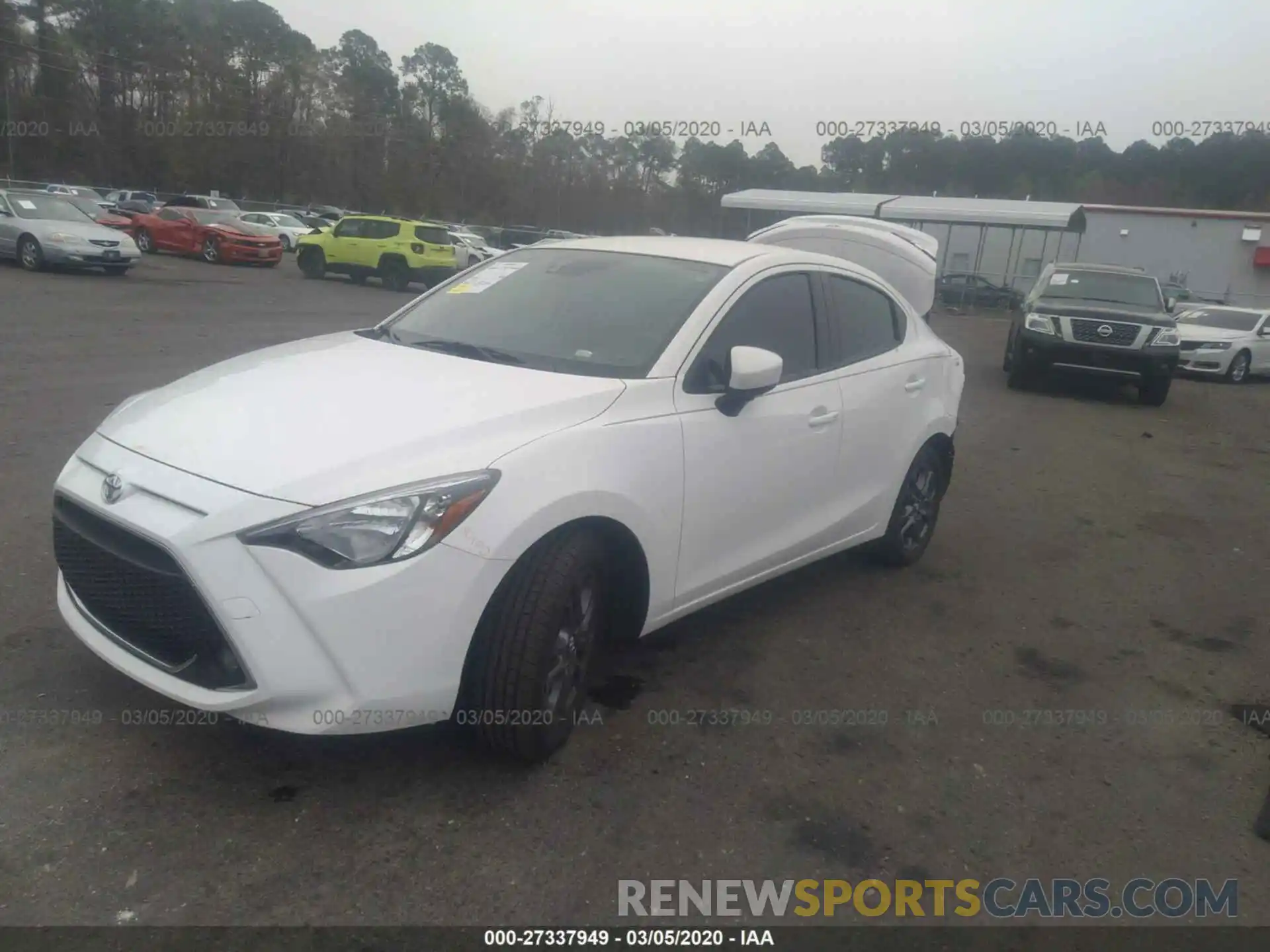 2 Photograph of a damaged car 3MYDLBYV1KY501154 TOYOTA YARIS 2019