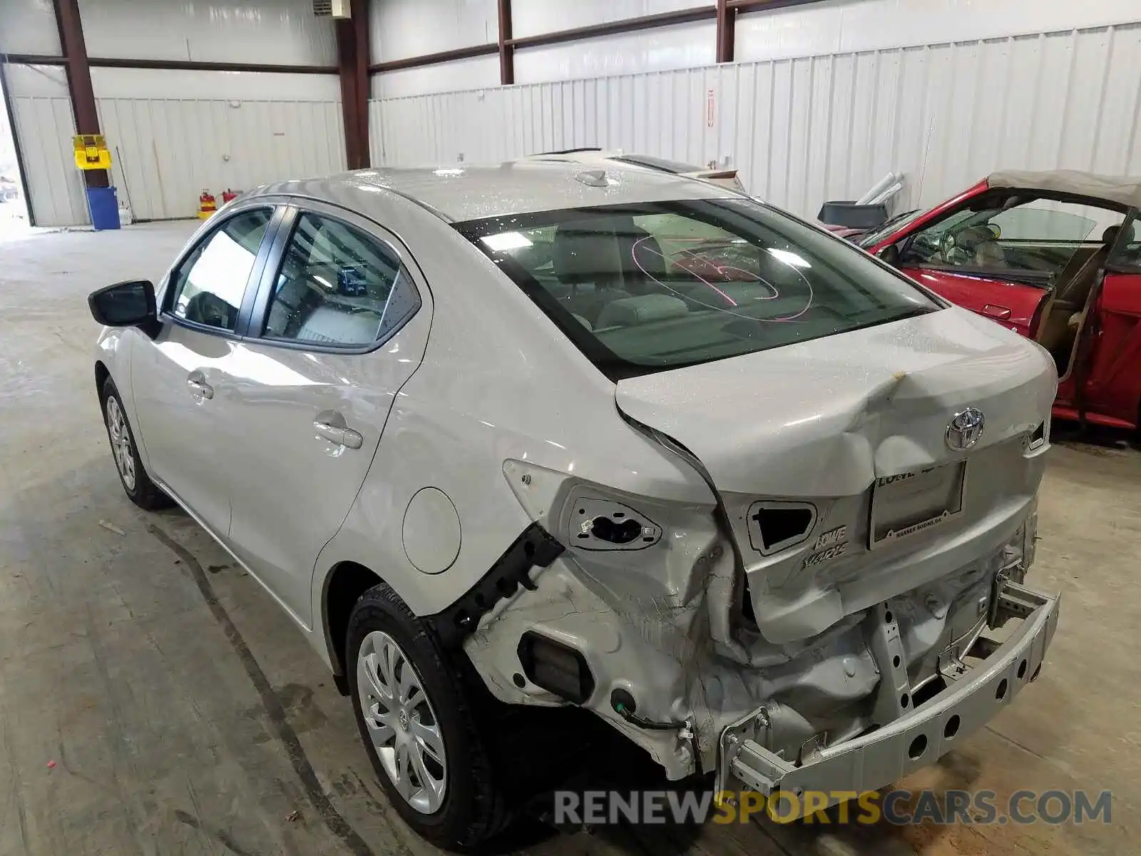 3 Photograph of a damaged car 3MYDLBYV1KY502210 TOYOTA YARIS 2019