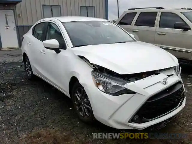 1 Photograph of a damaged car 3MYDLBYV1KY503034 TOYOTA YARIS 2019