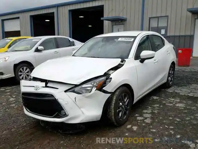 2 Photograph of a damaged car 3MYDLBYV1KY503034 TOYOTA YARIS 2019